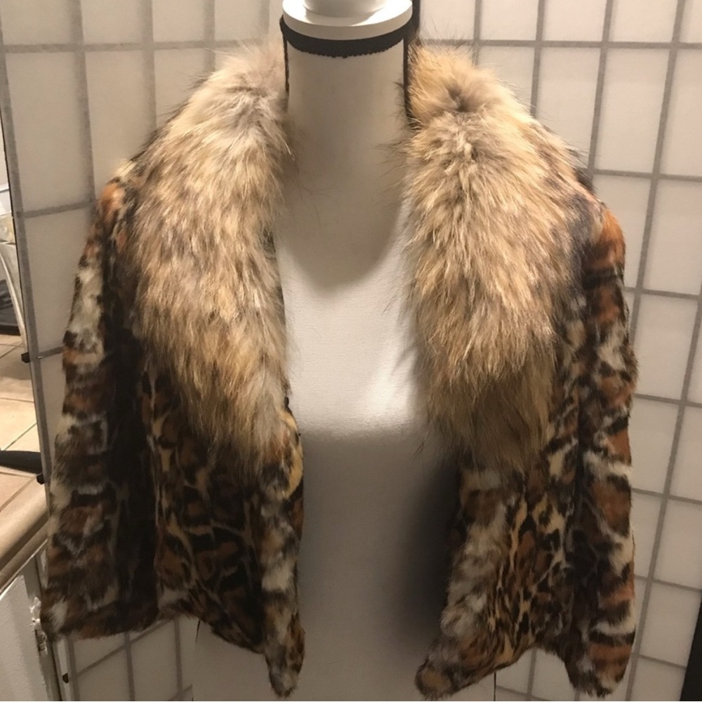 Mob boss fur jacket